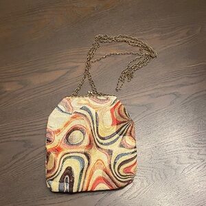 Multicolor Chain Strap Women's Bag
